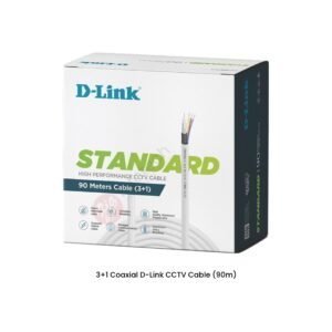 D-Link CCTV Cable 90m – 3+1 Coaxial Cable