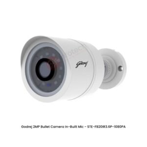 Godrej 2MP Bullet Camera In-Built Mic - STE-FB20IR3.6P-1080PA