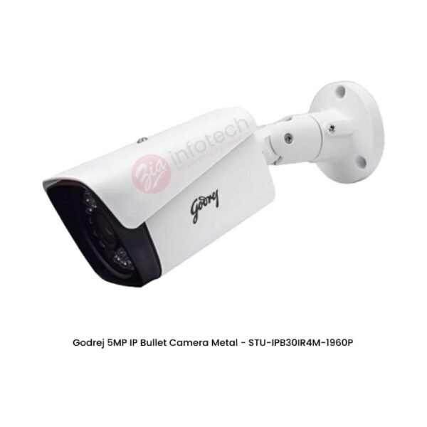 Godrej 5MP IP Bullet Camera Metal - STU-IPB30IR4M-1960P