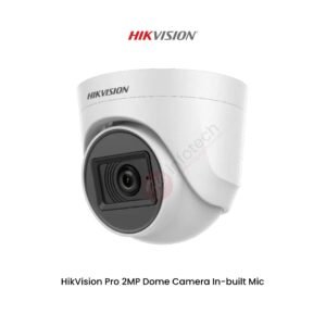 HikVision Pro 2MP Dome Camera In-built Mic